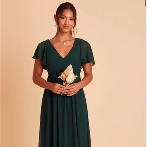 Birdy Grey Hannah Empire Dress in Emerald